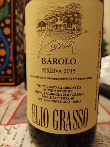 Barolo riserva runcot - barolo, elio