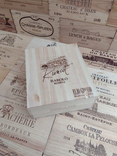 Cassetta porta vino legno - in,